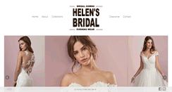 Desktop Screenshot of helensbridalbarrie.com